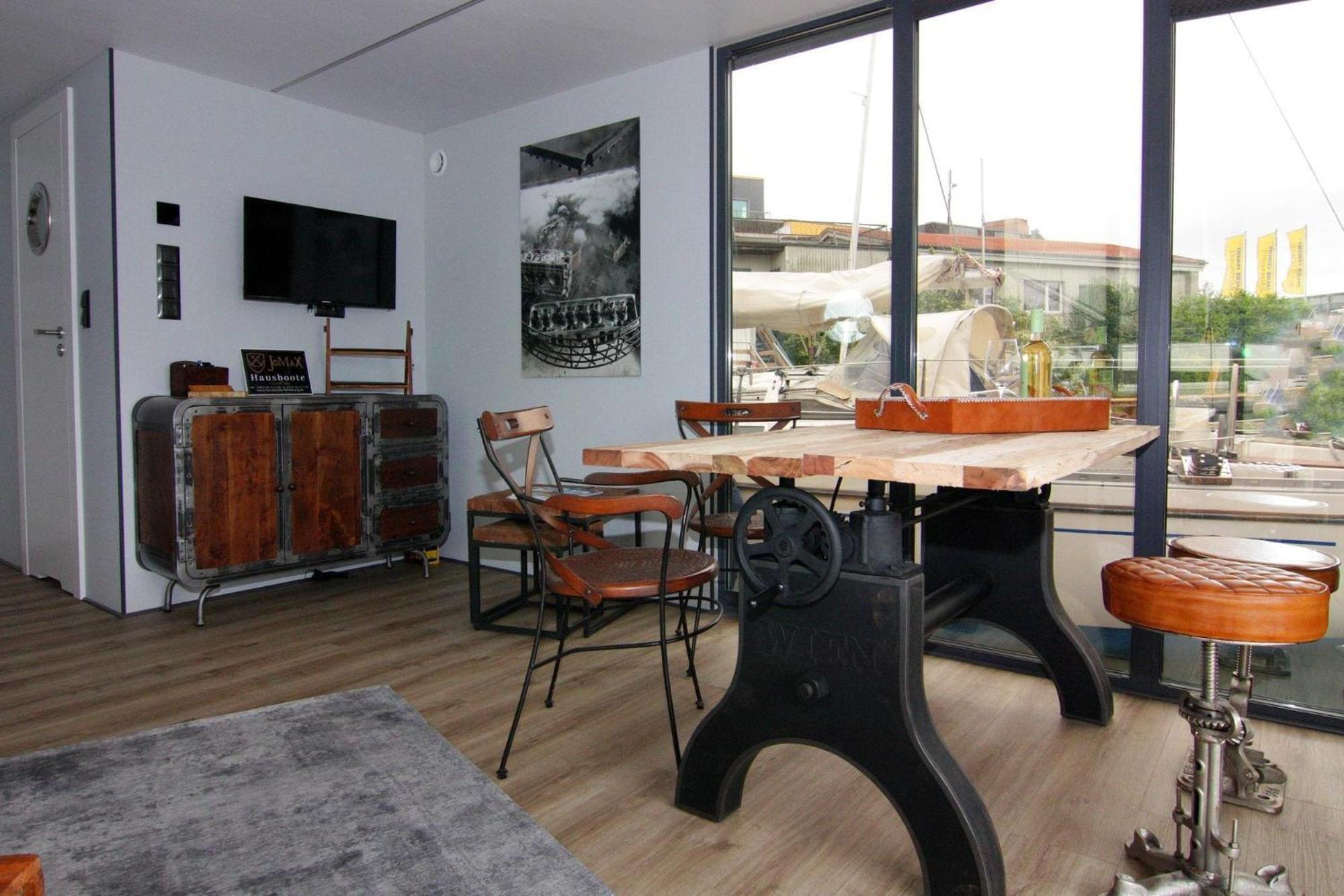 فندق Houseboat Leni فلنسبورغ المظهر الخارجي الصورة
