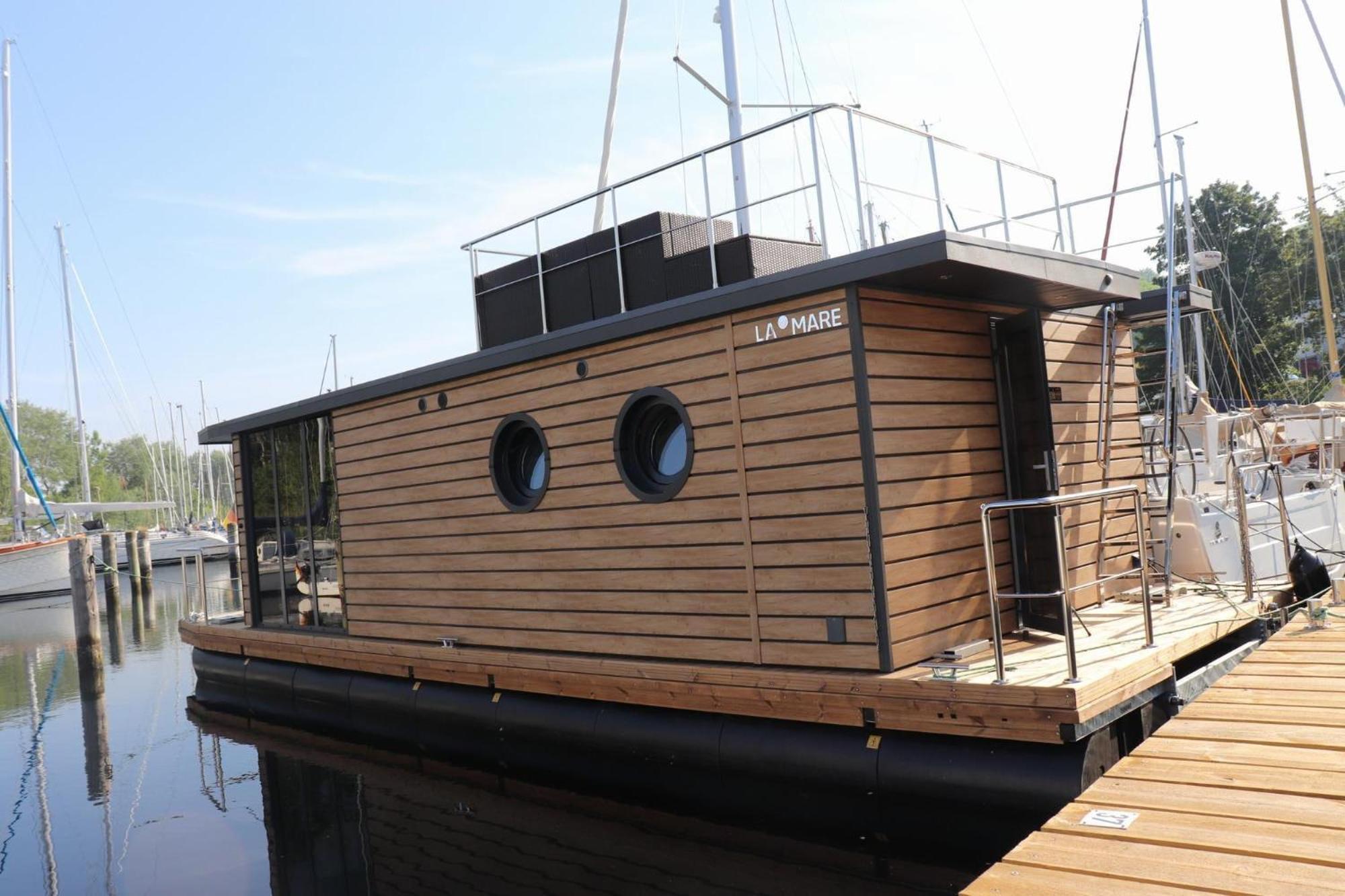 فندق Houseboat Leni فلنسبورغ المظهر الخارجي الصورة