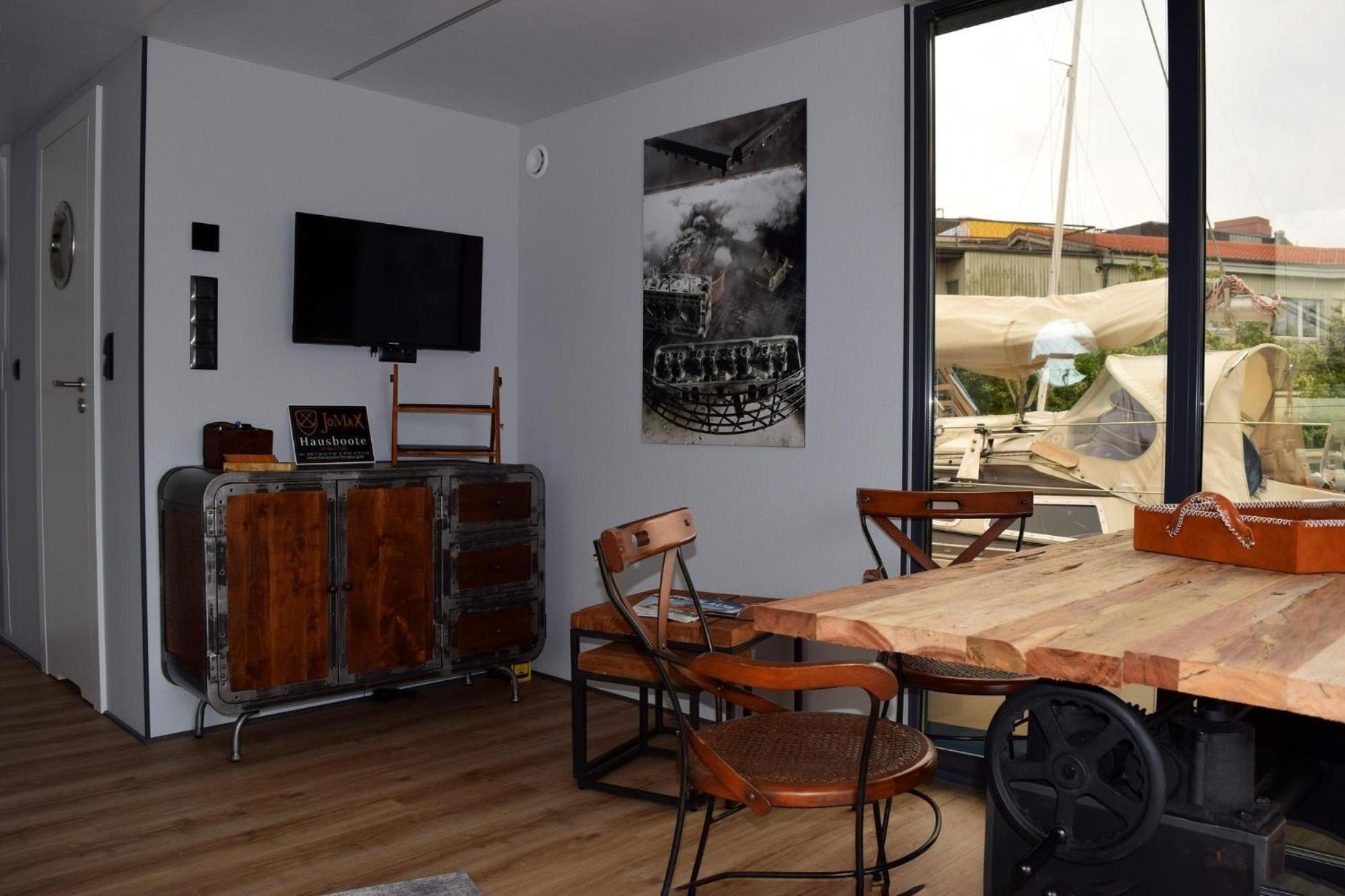 فندق Houseboat Leni فلنسبورغ المظهر الخارجي الصورة