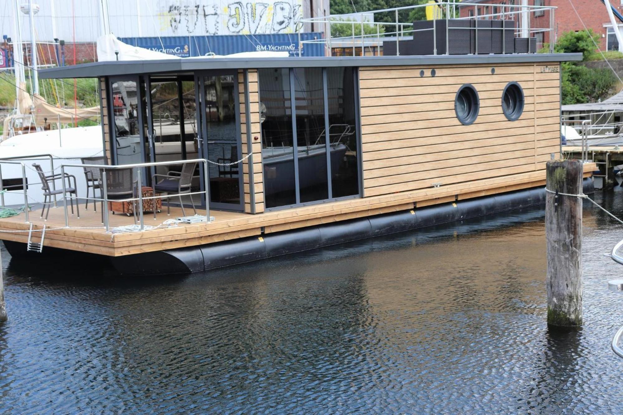 فندق Houseboat Leni فلنسبورغ المظهر الخارجي الصورة