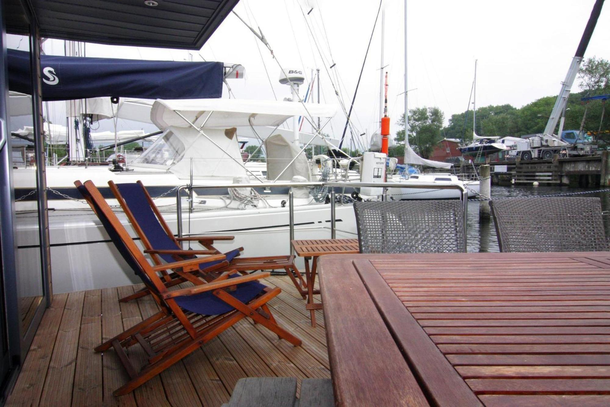فندق Houseboat Leni فلنسبورغ المظهر الخارجي الصورة